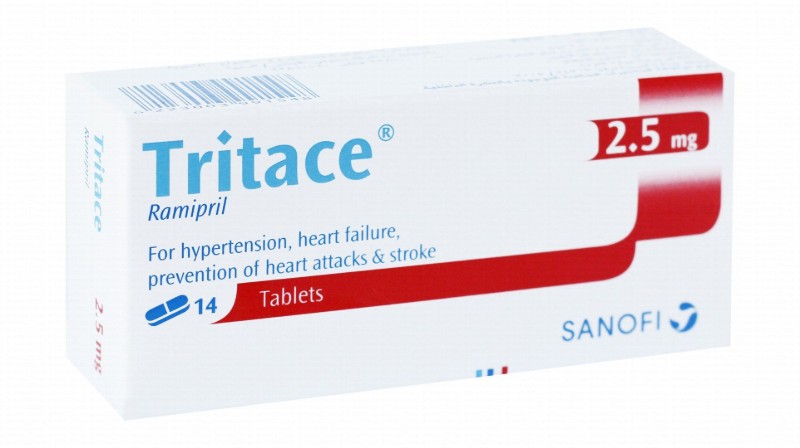 Tritace 2.5mg Ramipril for Hypertension & Heart Failure