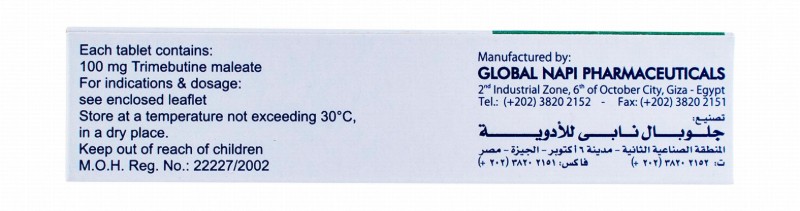 Tritone 100mg Trimebutine Maleate for Gastrointestinal Motility