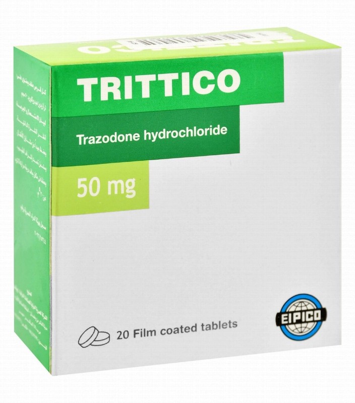Trittico 50mg Trazodone Hydrochloride