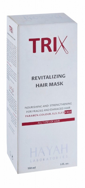 Trix Revitalizing Hair Mask for All Hair Types - SLS free, SLES free, parabens free