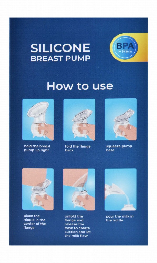 True Gold Silicone Breast Pump - BPA free