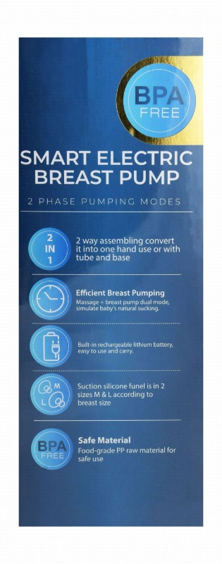 True Gold Smart Electric Breast Pump - TR-2019910