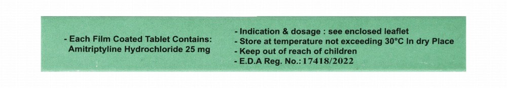 Tryptizol 25mg Amitriptyline Hydrochloride