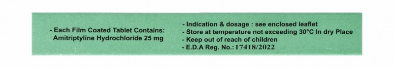 Tryptizol 25mg Amitriptyline Hydrochloride