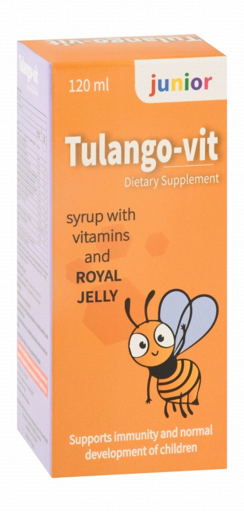 Tulango Vit Junior Immune Support Supplement Syrup with Vitamins & Royal Jelly