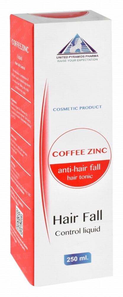 United Pyramids Pharma Anti-Hair Fall Liquid Tonic with Coffee & Zinc