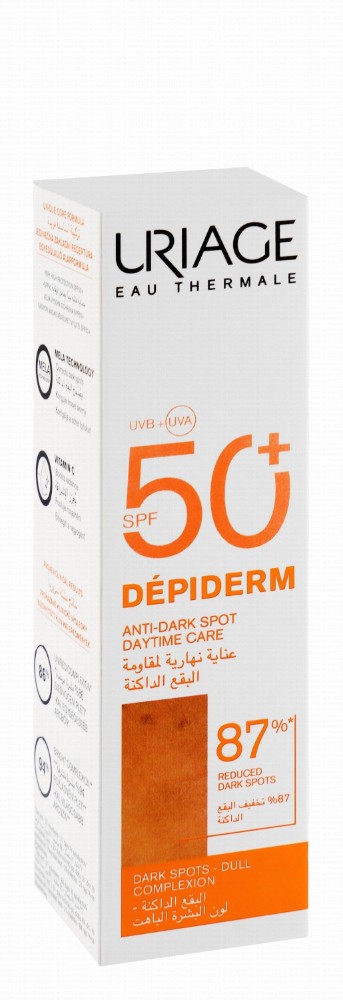 Uriage Eau Thermale Depiderm Anti-Dark Spot Facial Day Cream  SPF50+ - non comedogenic