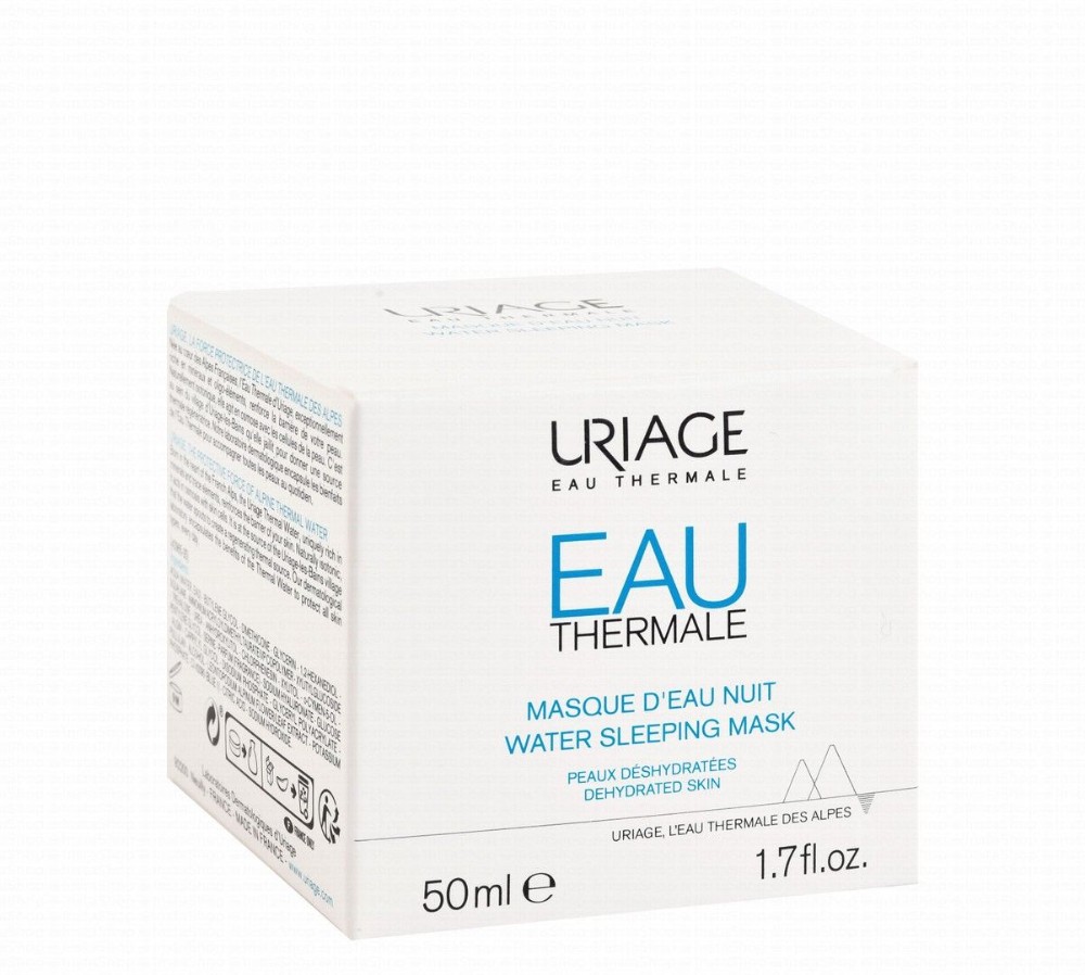 Uriage Eau Thermale Facial Water Sleeping Mask for Dehydrated Skin
