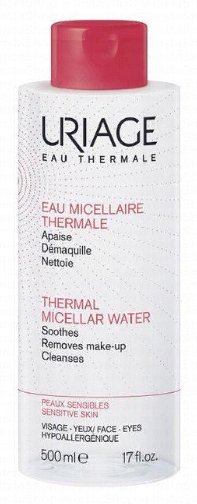 Uriage Eau Thermale Hypoallergenic Soothing Micellar Water for Sensitive Skin