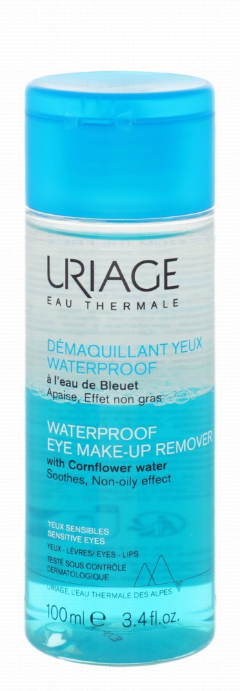 Uriage Eau Thermale Hypoallergenic Waterproof Eye Makeup Remover for Sensitive Skin