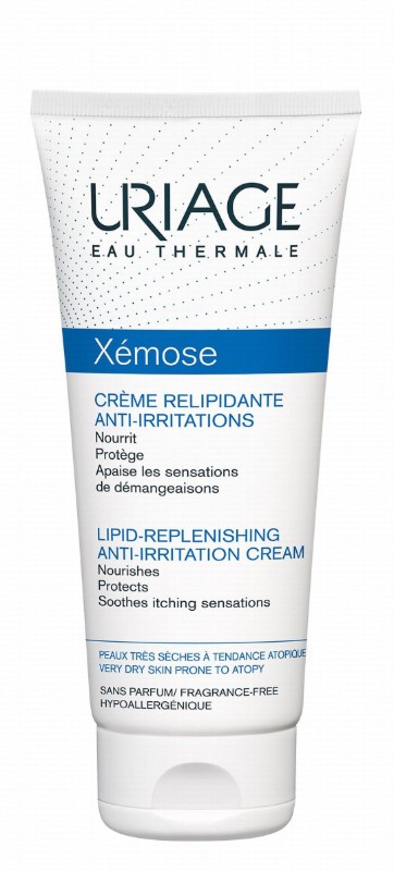Uriage Eau Thermale Xemose Hypoallergenic Non-Greasy Replenishing, Nourishing & Anti-Irritating Cream Very Dry & Atopic Skin - fragrance free