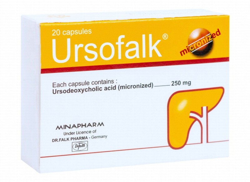 Ursofalk 250mg Micronized Ursodeoxycholic Acid