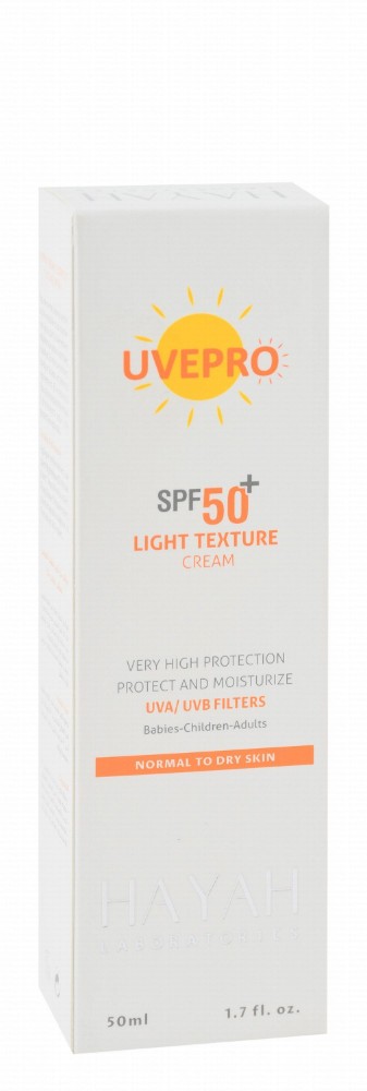 Uvepro Light Texture Sunscreen for Normal to Dry Skin SPF50+