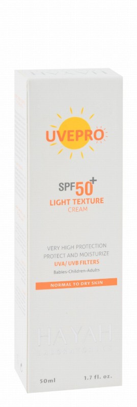 Uvepro Light Texture Sunscreen for Normal to Dry Skin SPF50+