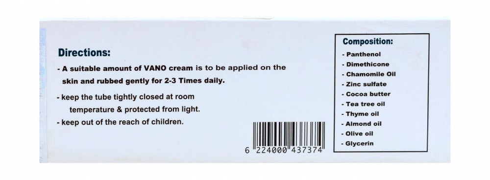 Vano Advanced Formula Topical Cream
