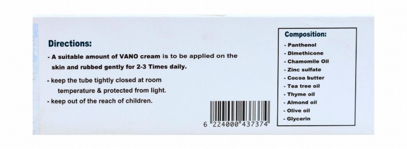 Vano Advanced Formula Topical Cream