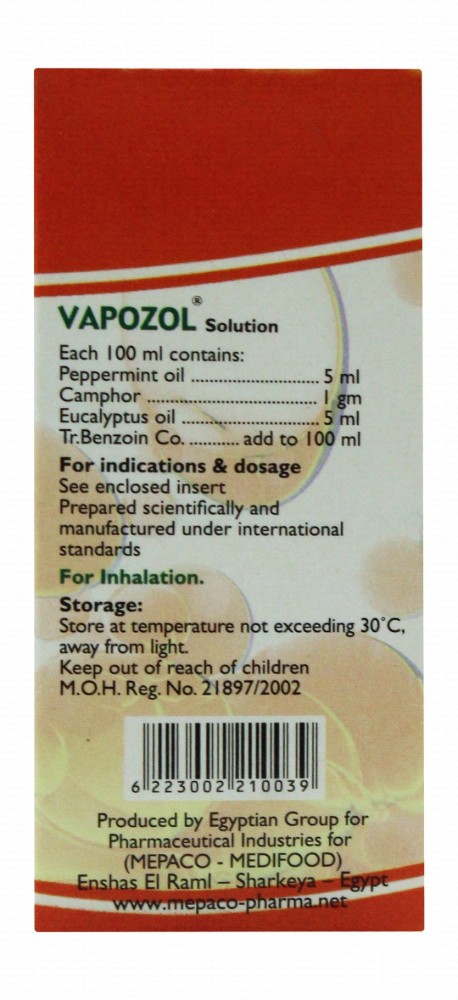 Vapozol Inhalation Solution