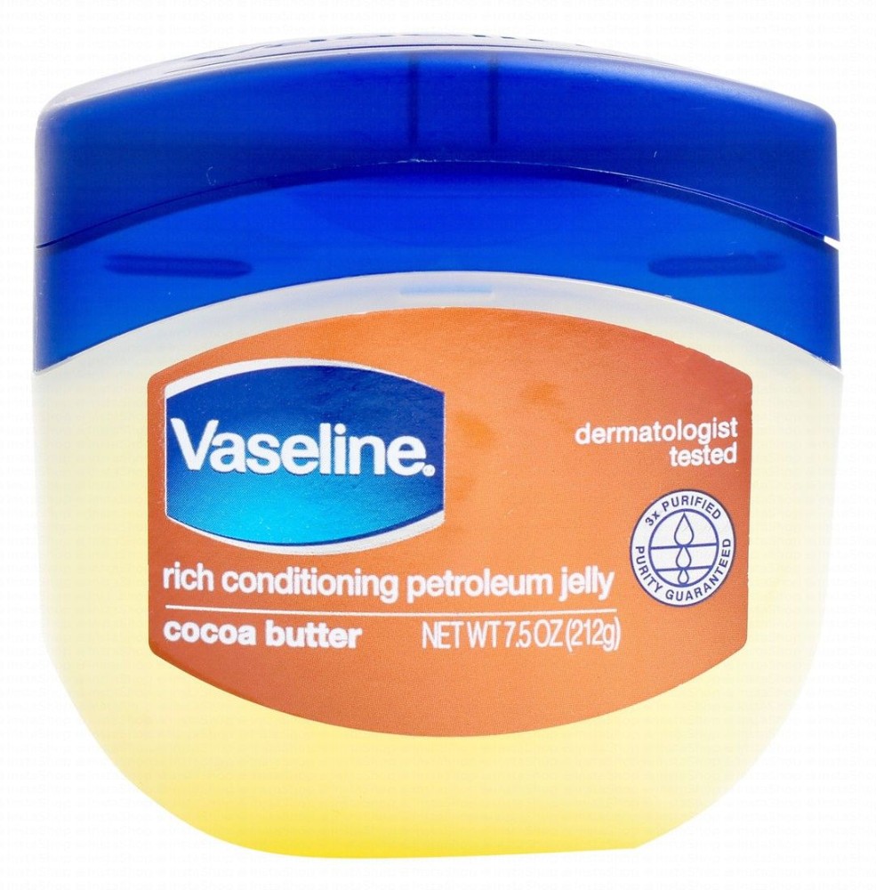 Vaseline Rich Conditioning Petroleum Jelly with Cocoa Butter