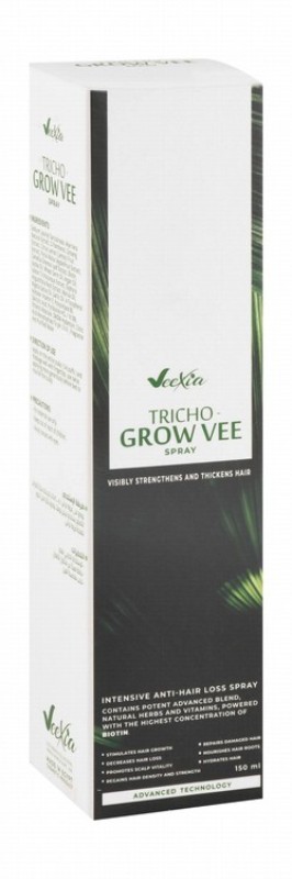 Veexia Tricho Grow Vee Strengthening, Thickening & Anti-Hair Loss Spray with Vitamins & Biotin