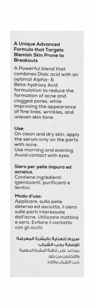 Verdex Prime Sypo Clear Face Serum for Acne-Prone Skin