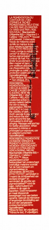 Vichy Anti-Aging Eye Cream with Niacinamide & Melasyl for Dark Spots & Circles SPF50+