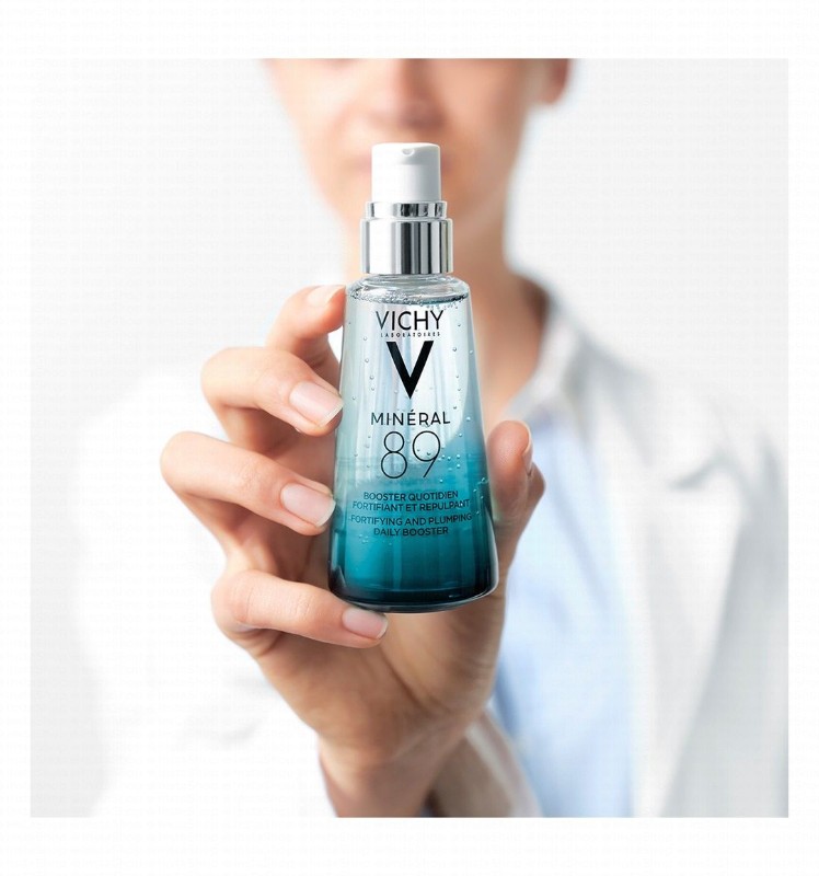 Vichy Mineral 89 Fortifying & Plumping Daily Booster Facial Serum - parabens free, colorant free, alcohol free