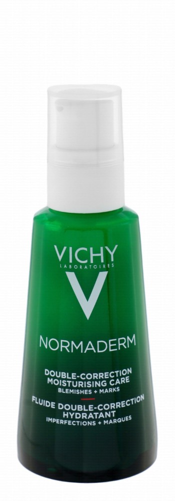 Vichy Normaderm Hypoallergenic 2% Salicylic Acid Facial Moisturizer with Sarcosinic & Hyaluronic Acid for Sensitive & Acne-Prone Skin - non comedogenic