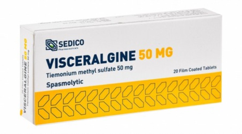 Visceralgine 50mg Tiemonium Methyl Sulfate