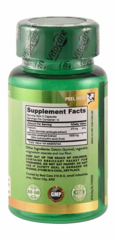 Vitacare 1600mg Garcinia Cambogia Supplement