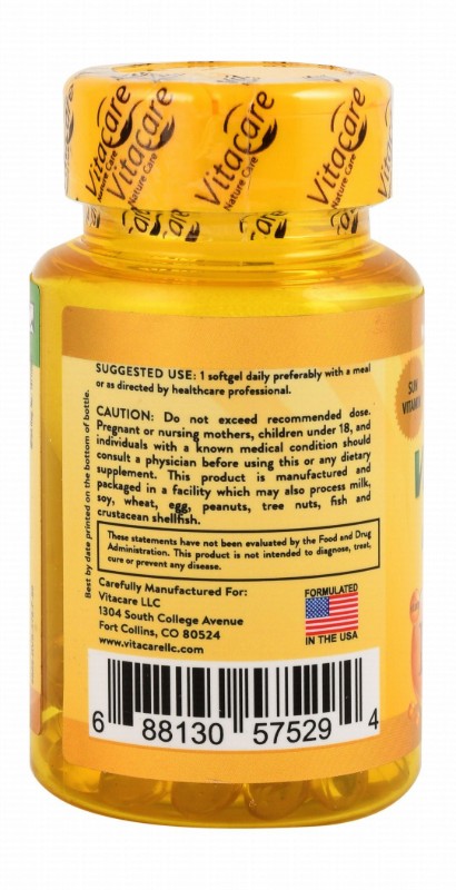 Vitacare 250mcg Vitamin D3 Immune System & Bone Health Support Supplement