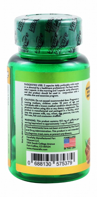 Vitacare 800mg Green Coffee Weight Loss Supplement with Raspberry & Ketone Complex