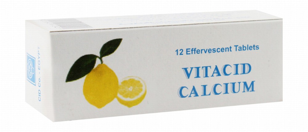 Vitacid Calcium & Vitamin C Effervescent Tablets