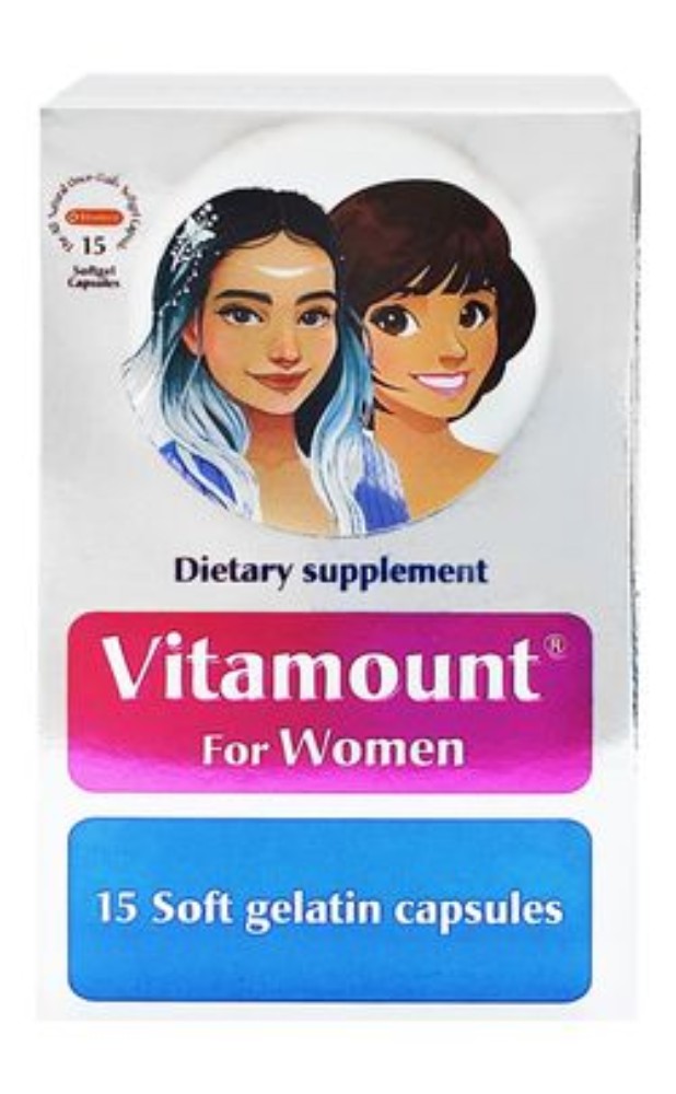 Vitamount Multivitamin Women's Health Support Supplement