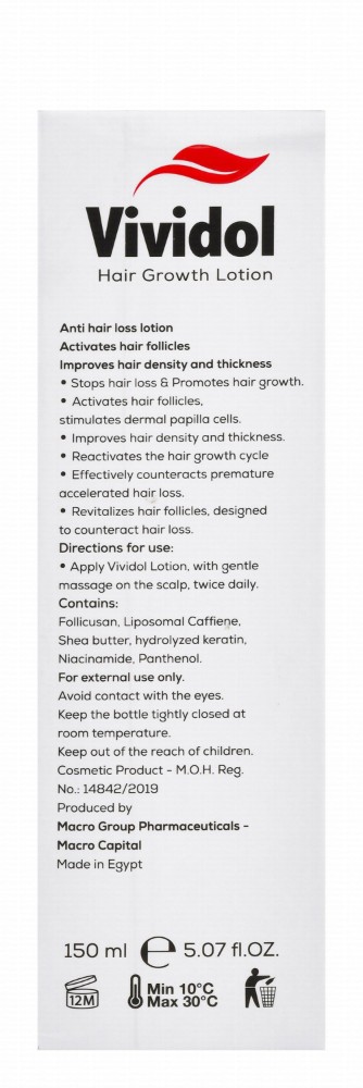 Vividol Hair Growth & Anti-Hair Loss Lotion
