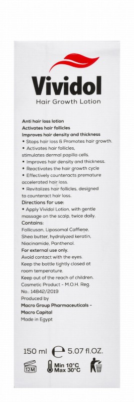 Vividol Hair Growth & Anti-Hair Loss Lotion