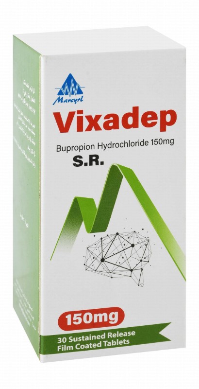 Vixadep SR 150mg Bupropion Hydrochloride