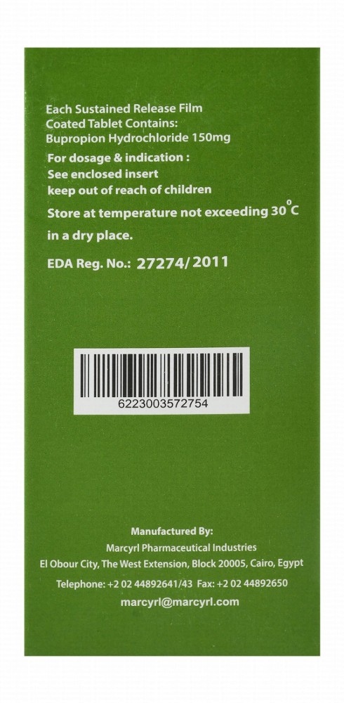 Vixadep SR 150mg Bupropion Hydrochloride