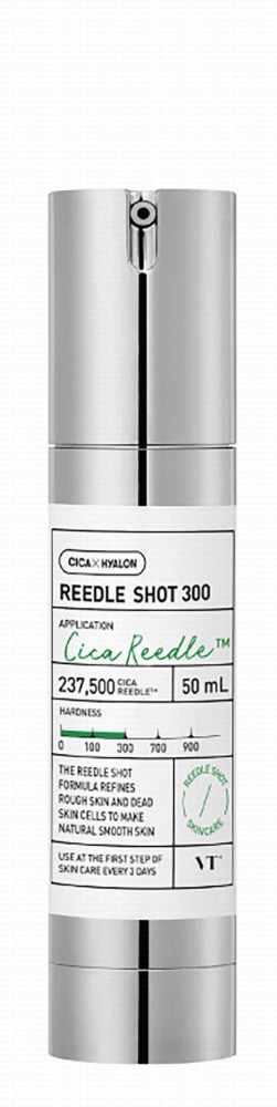 VT Cica x Hyalon 300 Reedle Shot Refining & Smoothing Facial Night Ampoule