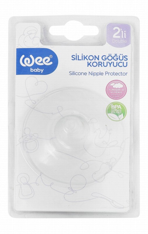 Wee Baby Silicon Nipple Protector - BPA free