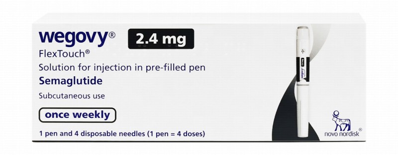 Wegovy FlexTouch 2.4mg/ml Semaglutide Pre-Filled Solution Pen for Subcutaneous Injection