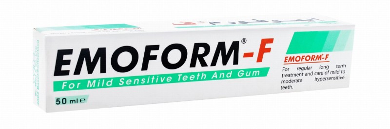 Wild Emoform-F Toothpaste for Mild Sensitive Teeth & Gum