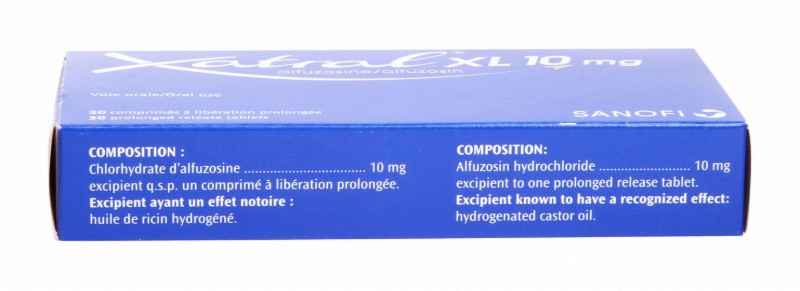 Xatral Xl 10mg Alfuzosin