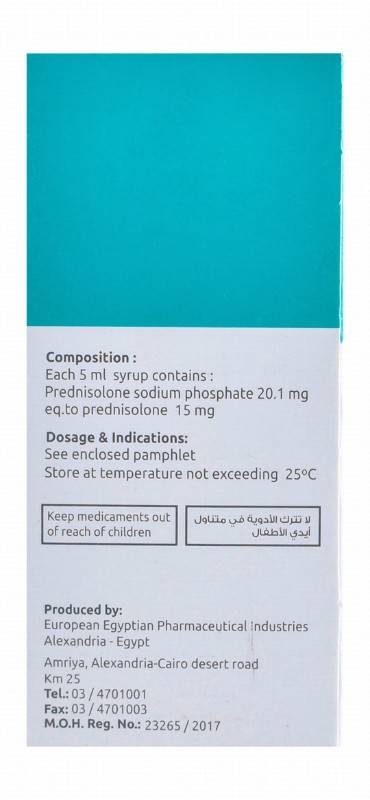 Xilone Forte 15mg Prednisolone Syrup