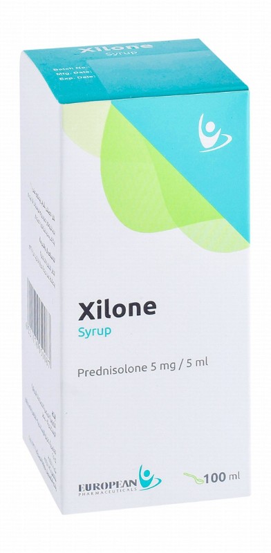 Xilone Syrup with 5mg/5ml Prednisolone