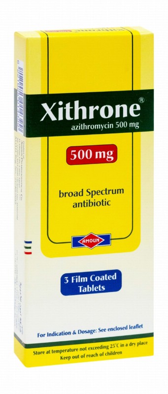 Xithrone 500mg Azithromycin Broad Spectrum Antibiotic