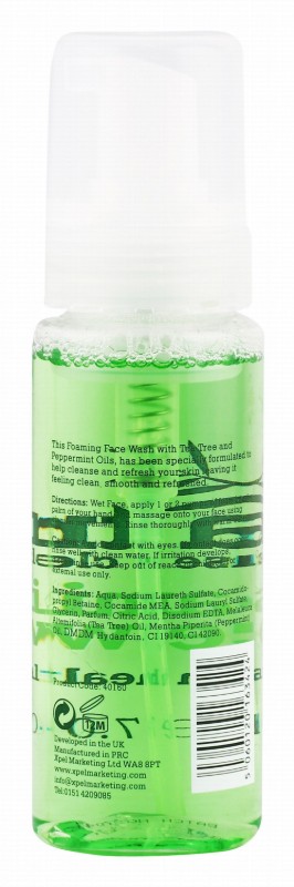 Xpel Foaming Face Wash with Tea Tree Oil