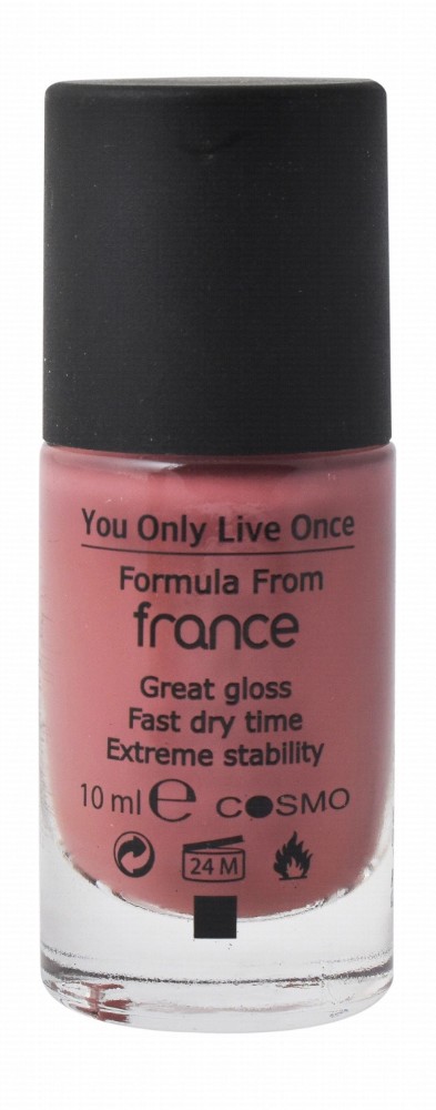 Yolo Nail Polish Dusty Rose 205 - toluene free