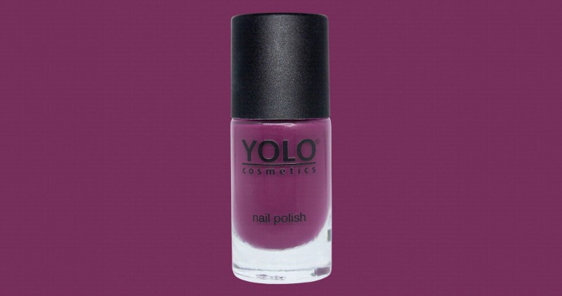 Yolo Nail Polish Magenta 135 - toluene free