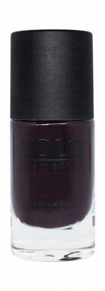 Yolo Nail Polish Maroon 132 - toluene free