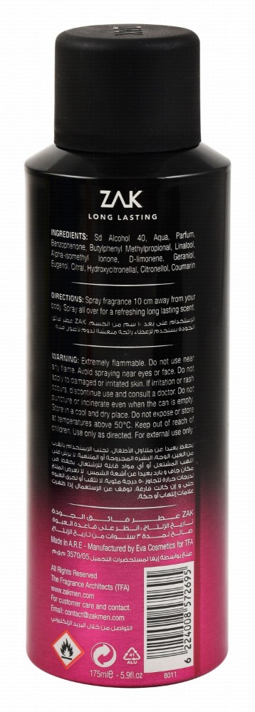 Zak Bold Eau de Toilette Spray